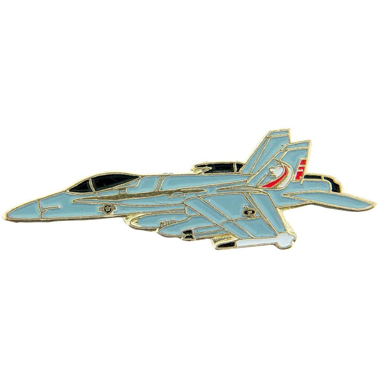 F-18 Hornet Airplane Pin 1 1/2&#x22;